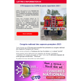  CTD Lutte contre l'incendie - Newsletter #4